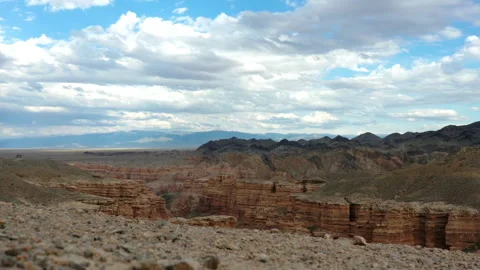 Clouds over the canyon Видео 218076781