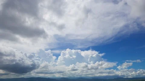 Clouds Over Cebu City 01 (Time Lapse) Stock Footage 50186435