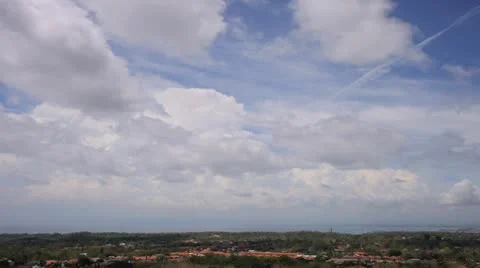 Clouds Over the City Video stock 10704452