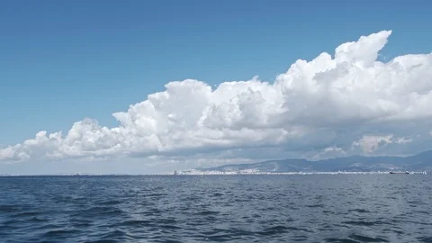  Clouds Over The City Stock Footage 117543938