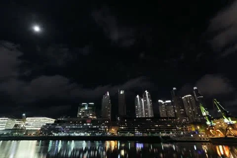 Clouds over Cityscape A Stock-Footage 10823666