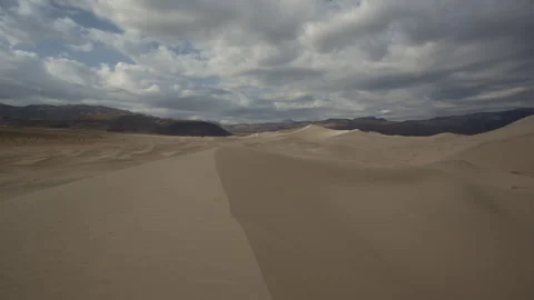Clouds Over Death Valley Sand Dunes Timelapse Vidéo 266926000