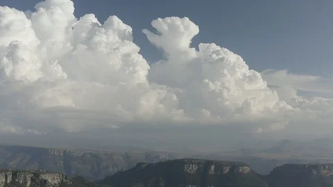 Clouds over the Drakensberg Stock Footage 106988060