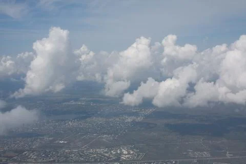 Clouds over Florida Stock Photos