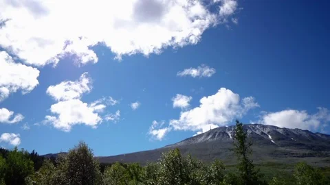 Clouds over Gaustatoppen, Norway Stockbeeldmateriaal 82649672