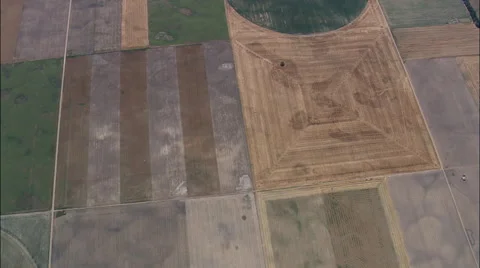 Clouds Over The Great Plains Stock Footage 65386862