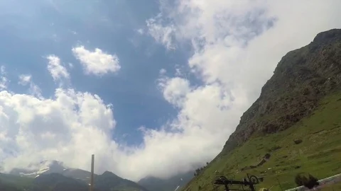 Clouds Over High Valley Video stock 93927220