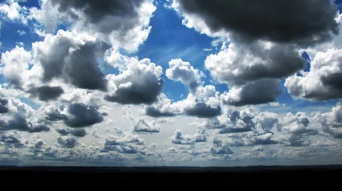 Clouds over the horizon Stock Footage 5500650
