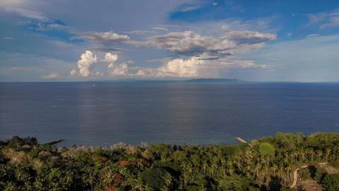Clouds over the Horizon 스톡 사진