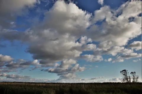 Clouds over land Фото