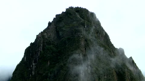 Clouds Over Machu Picchu Stock Footage 327572731