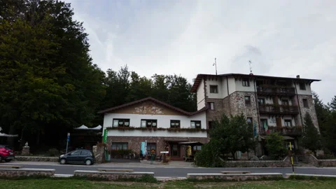 Clouds over Mount Amiata - Timelapse - 4K Stock Footage 207351216