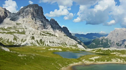 Clouds over mountain Stock Footage 34150621