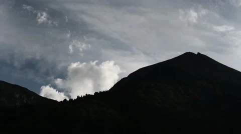 Clouds over Mountain 動画素材 42382702