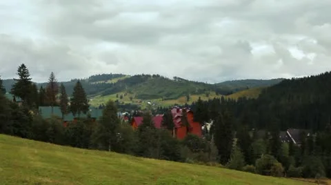 Clouds Over Mountains Video stock 20442213