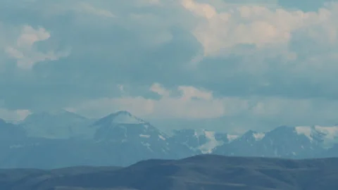 Clouds over the mountains Stock-Footage 245289459