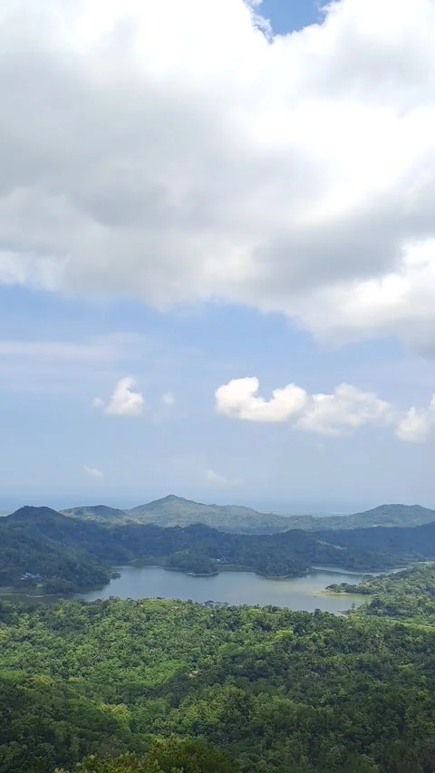 Clouds over the mountains Stock Footage 341306279