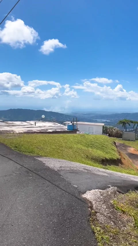 Clouds over the mountains, mountain, landscape, sky, mountains, nature Stock Footage 239865993