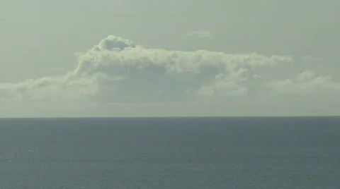 Clouds over ocean Stock Footage 652888