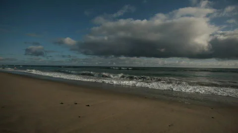 Clouds over Ocean03 Stock Footage 447614