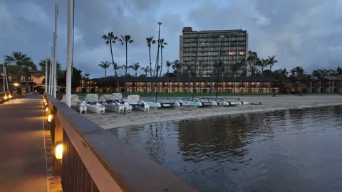 Clouds over Resort 스톡 동영상 279050013