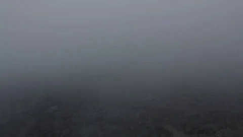 Clouds Over Rocks Video stock 80133640