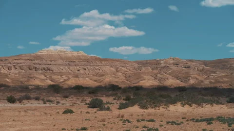 Clouds over the sandy canyon Stock-Footage 247568999