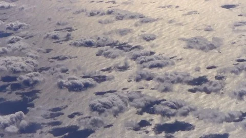 Clouds over the sea Stock Footage 76646545