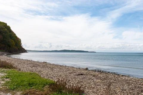 Clouds over the sea Foto stock