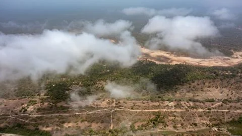 Clouds over senegal Stock Photos