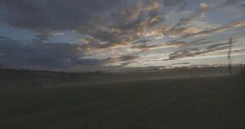 Clouds over the Shenandoah Valley Stock Footage 93115228