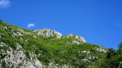 Clouds over Stone Ring in Romania Stock Footage 99429202