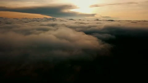 Clouds over tropical rainforest, Malaysia Stock Footage 165194879