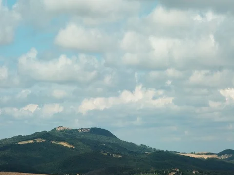 Clouds Over Tuscany Stock Footage 73444021