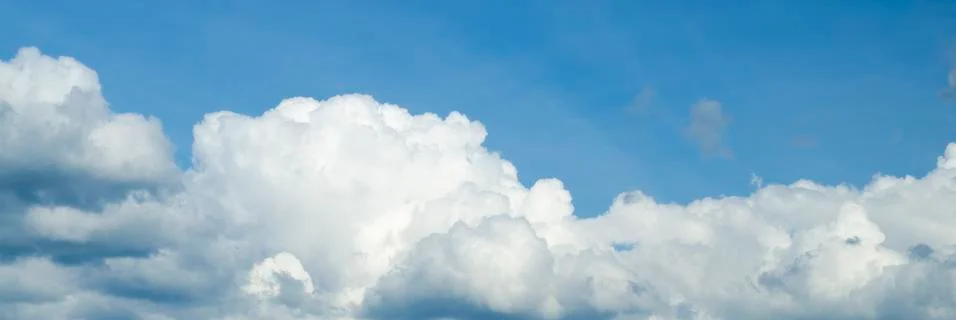 Clouds panorama Stock Photos
