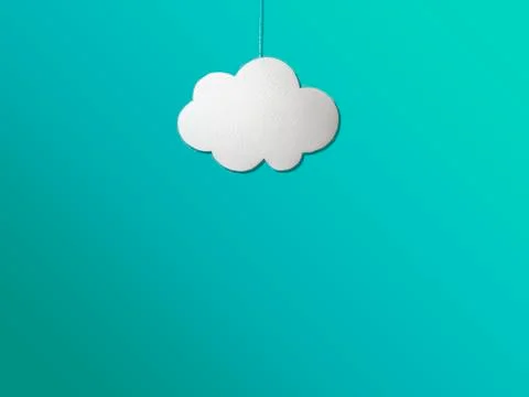 Clouds of paper Stockfoto's