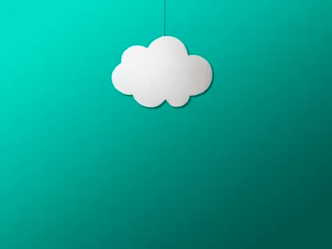 Clouds of paper Stockfoto's