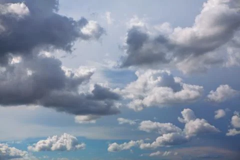 Clouds Like in Paradise Stock Photos