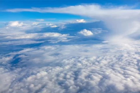 Clouds like in paradise Stock Photos