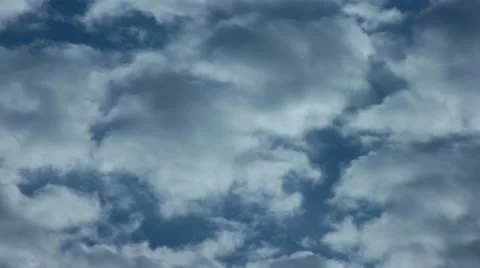 Clouds Pass Timelapse Video stock 12522218