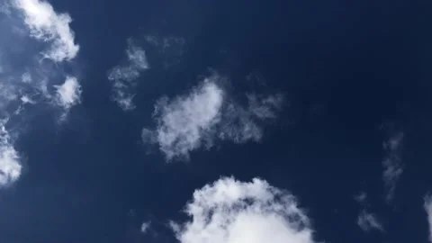 Clouds passing by in the blue sky 動画素材 147699053