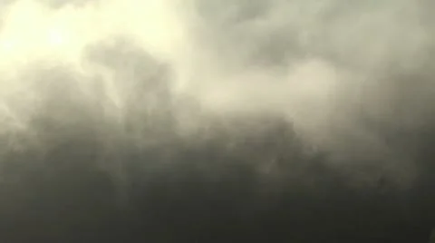 Clouds Passing Dark Bottom 2 Video stock 19196144