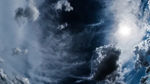 Clouds passing Stock Footage 83512919