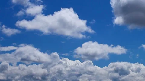 Clouds passing by Stock Footage 133491282