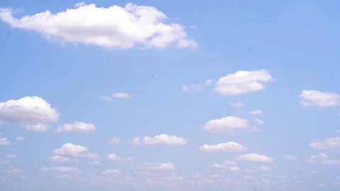Clouds passing indian blue sky Stockbeeldmateriaal 129559444