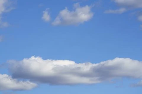 Clouds Pattern Low Angle In Blue Sky - Pattern Stock Photos