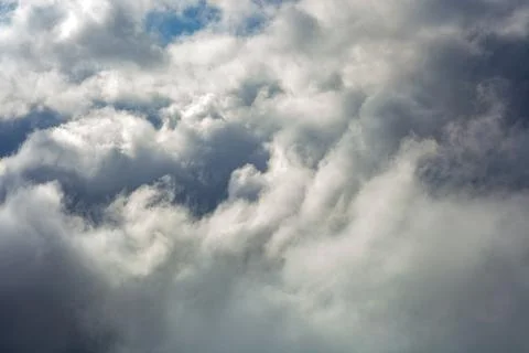 Clouds pattern before rain Stock Photos