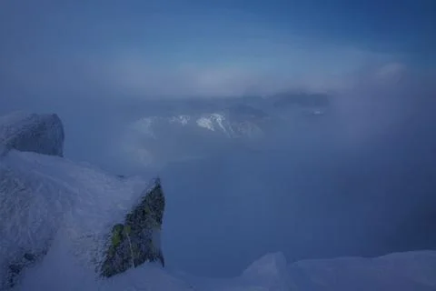 Up in clouds Stock Photos