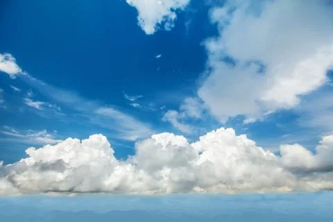 In the clouds Stock Photos