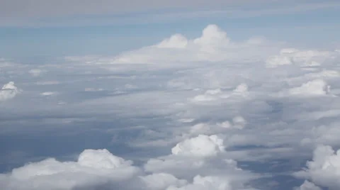Clouds from a plane 3 Stock Footage 36117289